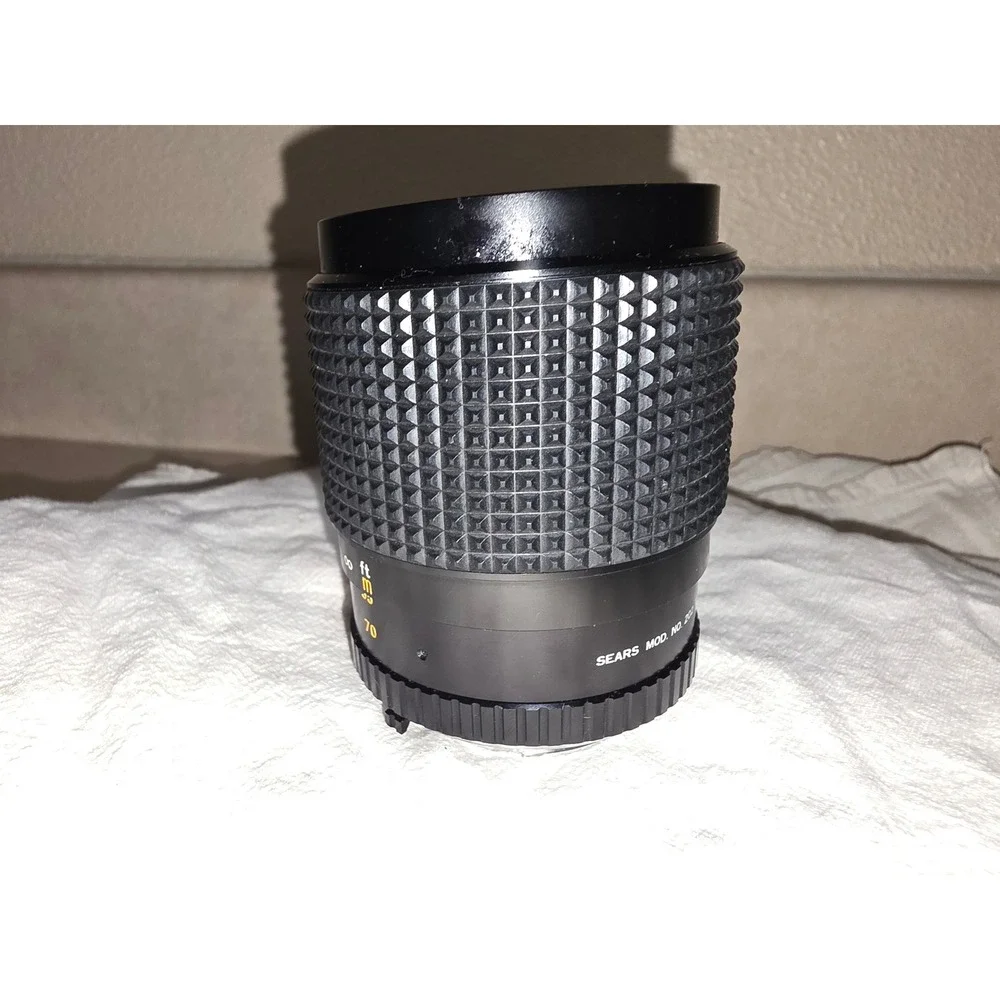 Sears 28-70mm f3.5-4.5Auto Zoom Macro Lens Minolta MD Mount with Case202.7377200